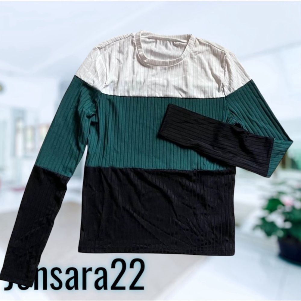 Colorblock Blouse
